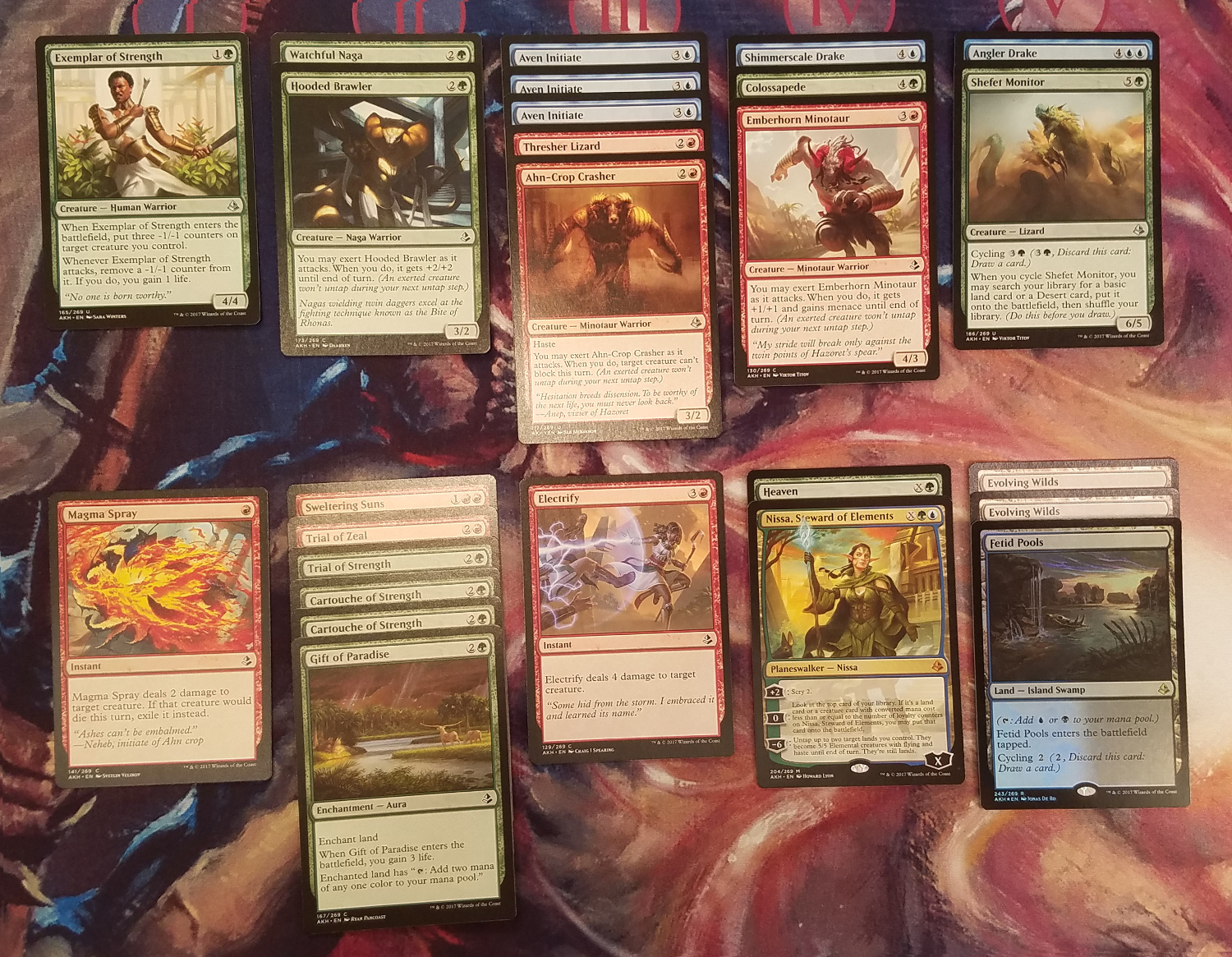 Amonkhet Paper Draft 5-28-2017 URG Temur Midrange