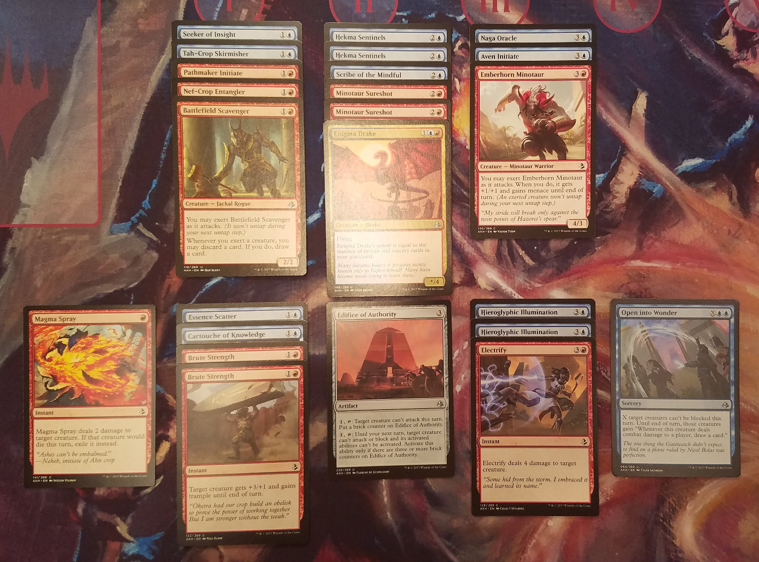 Amonkhet U/R Spells