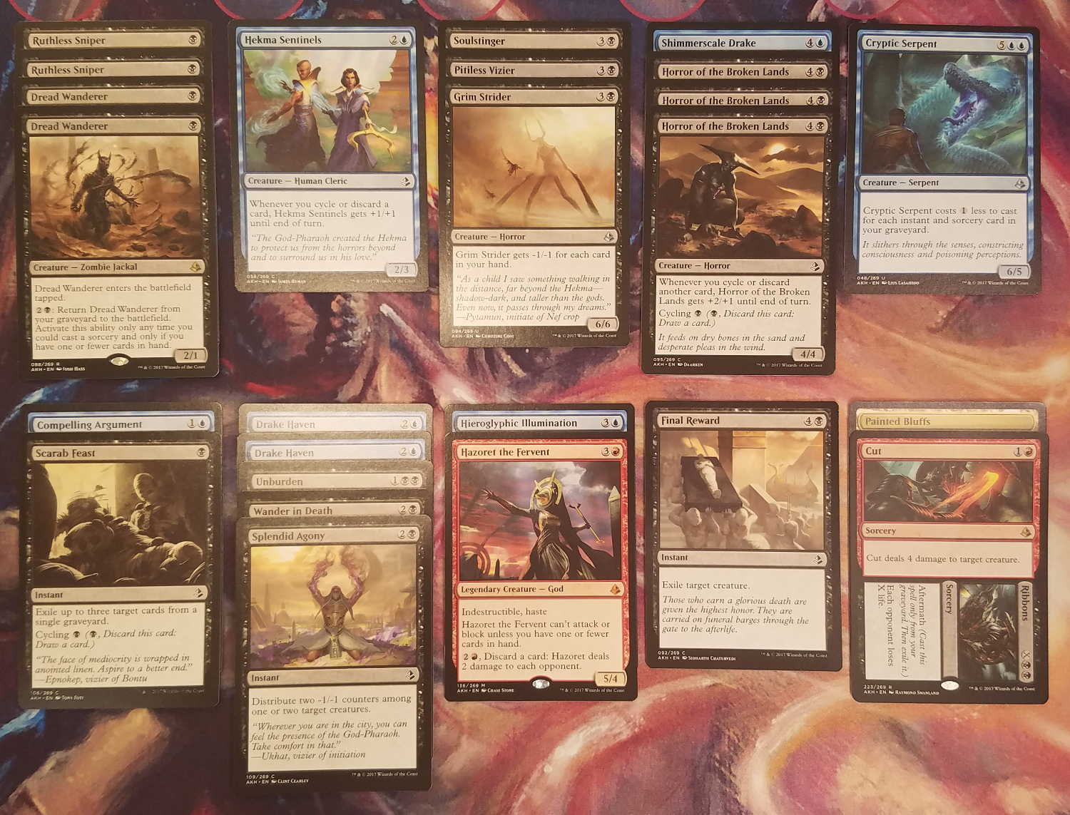 Amonkhet Draft - Grixis Cycling (6-2-2017)