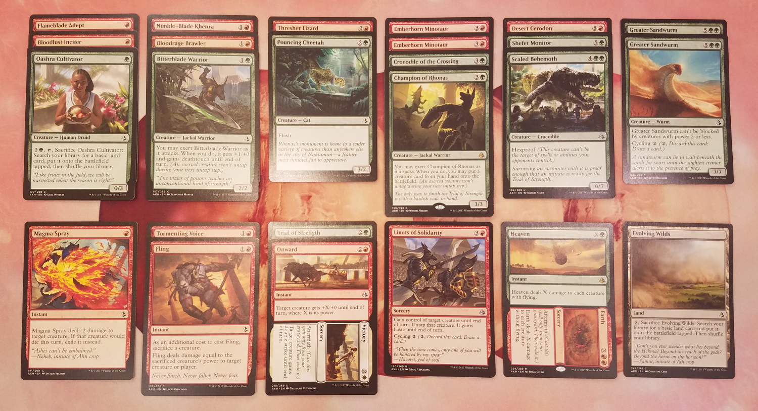 Amonkhet Paper Draft 6-05-2017 RG High End