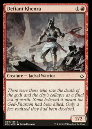 Defiant Khenra Spoiler