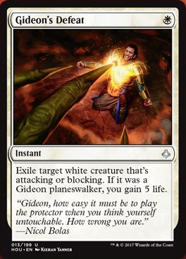 Gideon's Defeat Spoiler