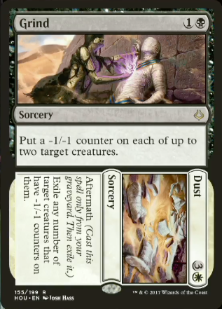 Grind to Dust Spoiler