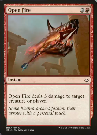 Open Fire Spoiler