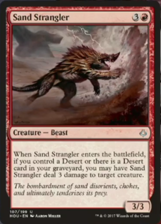 Sand Strangler Spoiler