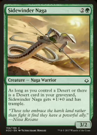 Sidewinder Naga Spoiler