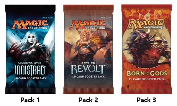 GP Indianapolis Chaos Draft Pack Order