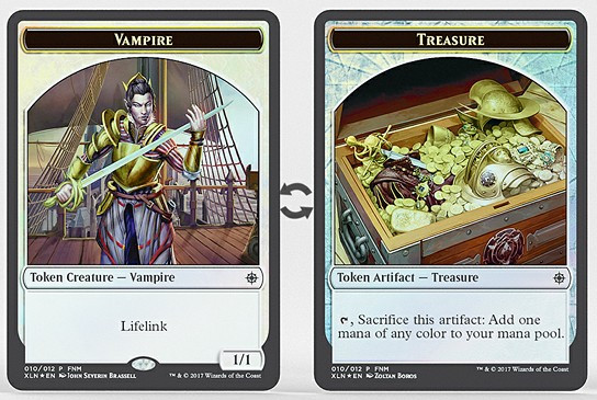 Vampire // Treasure Token