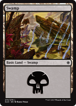 Ixalan Swamp by Raoul Vitale