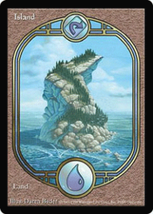 Unglued Full Art Island